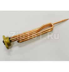 Тэн для водонагревателя 1500W с резьбой под анод, зам WTH019