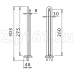 ТЭН Unival для водонагревателя (RCA, 2500W, D48, M6, L275) прямой Италия ТЭН Unival для водонагревателя (RCA, 2500W, D48, M6, L275) прямой Италия