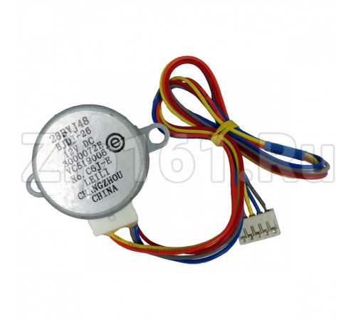 Шаговый Мотор Haier 001A3000072E Вал (D-5мм, Н-9мм), Корпус (Н-19мм), 12V