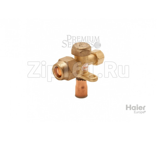 Заправочный вентиль 1/2 сервисный кран сплит системы Haier A0010705989B