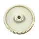 Шестерня Zelmer 62/32мм, зубья 74/19шт (Косой/косой)