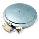 Электроконфорка 2х-зонная 2200W/1000W 230V Indesit C00089645