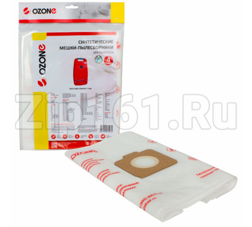 Мешки пылесборники для пылесоса 4 шт Moulinex M-33