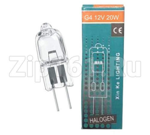 Лампочка галогеновая G4 12V 20w Whirlpool 484000000983