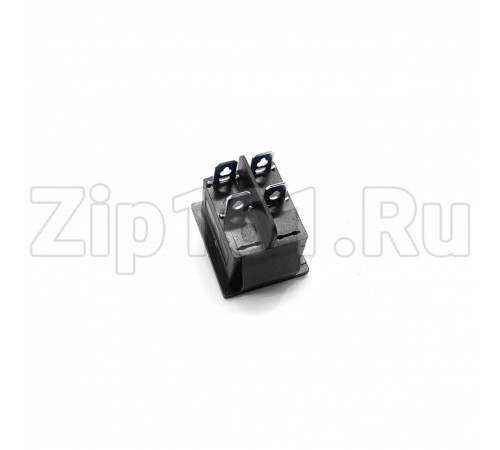 Кнопка универсальная биполярная зеленого цвета 20A 250V 4 контакта