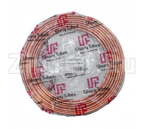 Медная труба 1/4 0,76мм Sharq Tubes бухта 15м