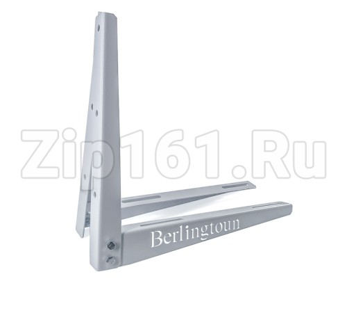 Кронштейн для монтажа кондиционера Berlingtoun 400х450 (2,0 мм) разборный,оцинкованный окрашенный комплект, 2шт