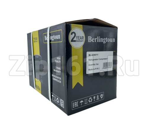 Компрессор Berlingtoun ML-QD60YV (R600, 105Вт при -23С)
