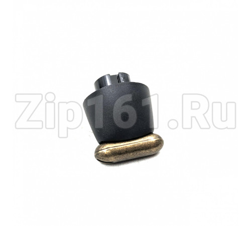 Ручка регулировки конфорок для кухонных плит Indesit Ariston цвет-черный C00110586