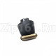 Ручка регулировки конфорок для кухонных плит Indesit Ariston цвет-черный C00110586