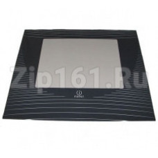 Стекло двери духовки (наружное) для плит INDESIT C00285483