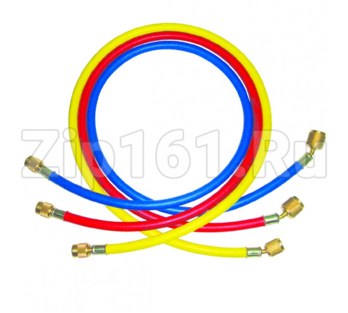 Набор шлангов 3шт 150см, 800PSI (R22, R134, R404, R410) DSZH CT-360-RYB-H