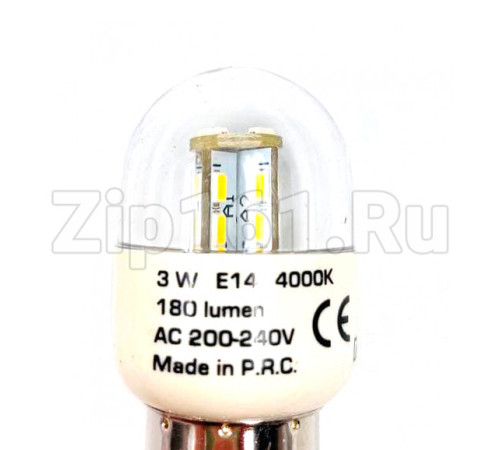 Лампочка светодиодная холодильника LED 3W E14 Lumen 4000K