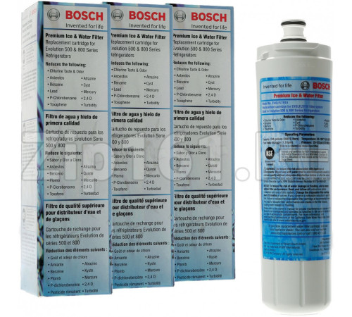 Фильтра для воды 3 шт CS-52 для холодильников Bosch 00576336