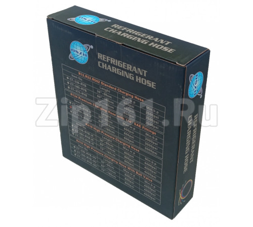 Набор заправочных шлангов 3шт 150см, 600PSI (R22, R134, R404, R410) DSZH CT-360-RYB-P