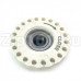 Суппорт с подшипником 6204 SKF для Zanussi-Electrolux-AEG с противоположной стороны шкива, аналог cod062
