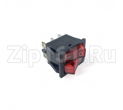 Кнопка двойная KCD6 15A универсальная