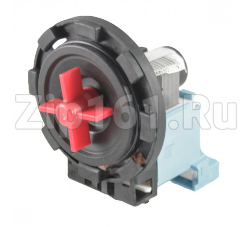 Помпа 30W на 8 защелках, выводы назад, раздельно, Plaset cod. 72710