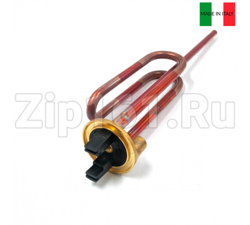 ТЭН Unival для водонагревателя (RCF, 3000W, D48, M6, L260) изогнутый Италия