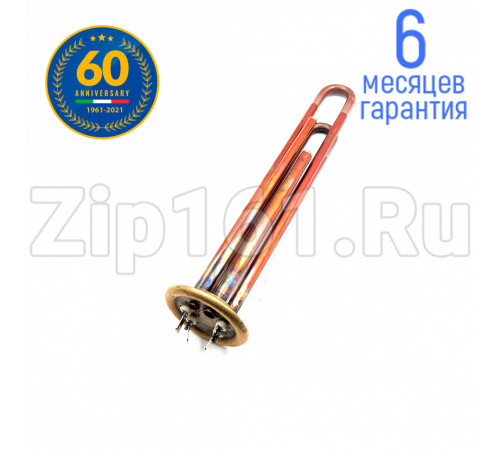 Тэн Unival Premium (Италия) RF-64мм под анод М4, медь, 2000w (1300+700), 220v водонагревателя Thermex
