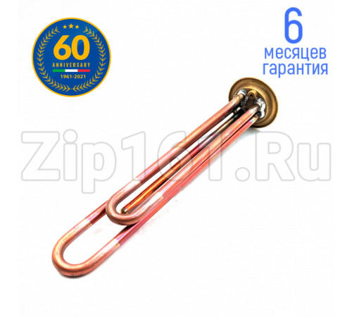 Тэн Unival Premium (Италия) RF-64мм под анод М4, медь, 2000w (1300+700), 220v водонагревателя Thermex