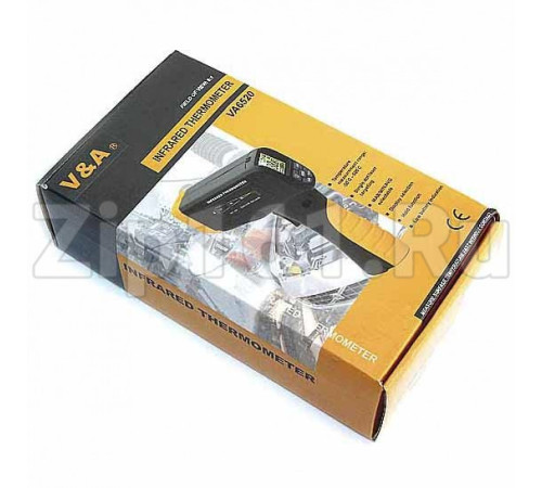 Цифровой термометр VA - 6520 Пирометр