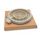 Конфорка для стеклокерамической EIKA HiLi 2100/700W D230mm плиты Whirpool 481231018895