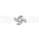 Нож мясорубки Braun BR7000899 (посадка 9mm, h-5.4mm) MM01W08