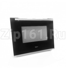 Дверь духового шкафа в сборе Midea 12971100A47571+12971100A68600+12971100A68744