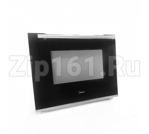 Дверь духового шкафа в сборе Midea 12971100A47571+12971100A68600+12971100A68744