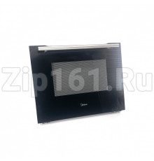 Дверь духового шкафа в сборе Midea 12971100A47571+12971100A69896+12971100A64095