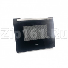 Дверь духового шкафа в сборе Midea 12971100A47571+12971100A69896+12971100A64095