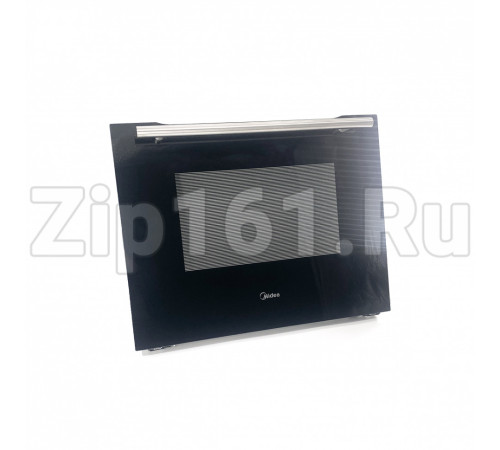 Дверь духового шкафа в сборе Midea 12971100A47571+12971100A69896+12971100A64095
