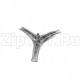 Крестовина барабана Bosch 00971953, (H81, D35/30/25mm), для барабана 00473774