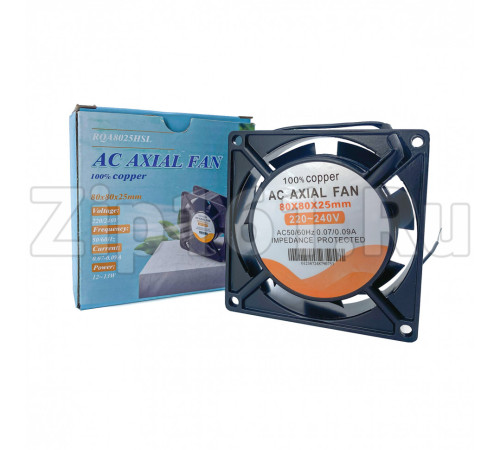 Вентилятор 80х80х25 220V 50Hz