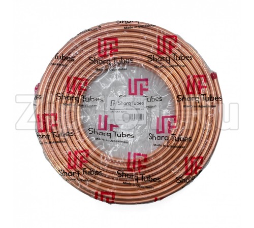 Медная труба 3/8 0,65мм Sharq Tubes бухта 15м Гост