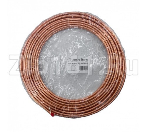 Медная труба 1/4 0,76мм Sharq Tubes бухта 15м Гост