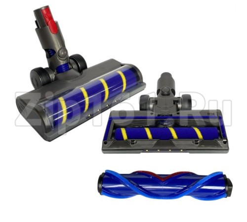 Комплект электрической щетки с валиком для пылесосов Dyson V7, V8, V10, V11, V15