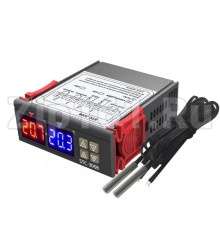 Программируемый контроллер 2 датчика 220V STC-3008