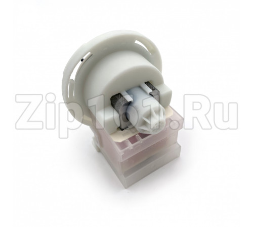 Сливной насос Copreci 30W без улитки, 4 защелки по кругу, фишка вперед Bosch, Siemens 215914