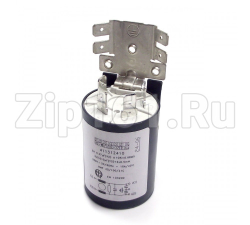 Фильтр сетевой шумоподавляющий конденсатор BOSCH SH 0,47µF (x2) ± 10% 0.68M Ohm
