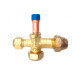 Заправочный кран 3/8 кондиционера Haier 0150710811