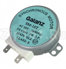 Мотор вращения тарелки Galanz AC-30v СВЧ AC 30V 50/60Hz 5/6 r/min 3w