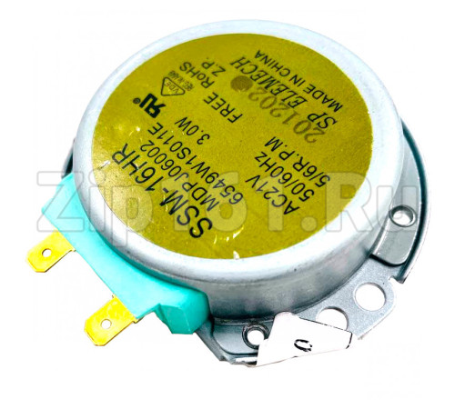 Мотор поддона для СВЧ 21V 3W 5/6 rpm LG 6549W1S017B