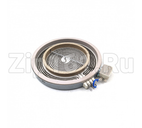 Электроконфорка двухзоная 2200W/1000W D230/155mm Indesit C00261917 EGO 60.16170.009