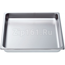 Неперфорированный лоток из нержавеющей стали для духовки Bosch 11027159 Неперфорированный лоток из нержавеющей стали для духовки Bosch 11027159