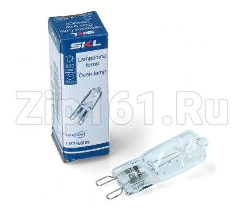 Галогеновая лампа G9, 230V, 40W, 300C плиты Electrolux 8085641028 SKL