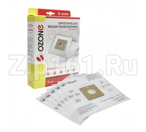 Мешки 5шт Ozone для пылесосов Samsung M-03
