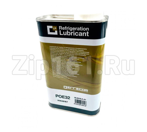 Масло POE 32 1л Errecom OL6012.K.01 железная канистра