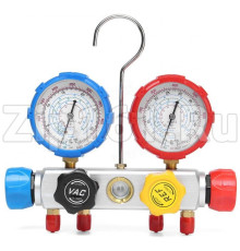 Манометрическая станция четырехвентильная DSZH CT-436G (68мм, R22,R404,R134)